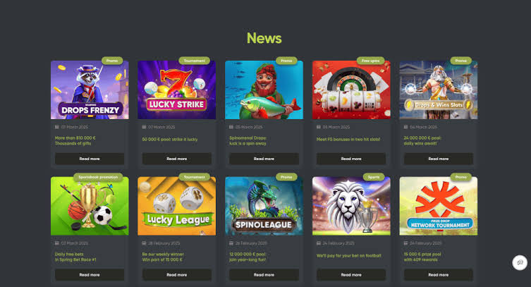 Promocje i turnieje w Fresh Casino