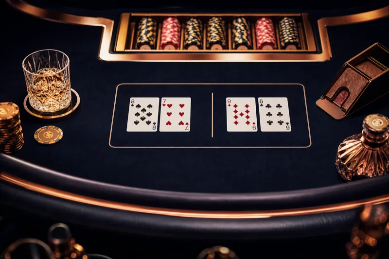 Baccarat online w kasynie na żywo